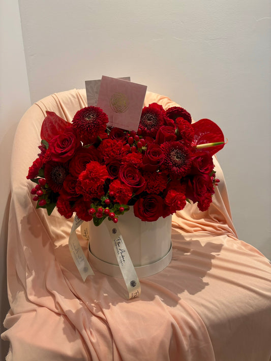 Red Flower Box